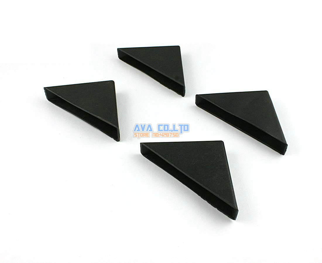 Protecteur d'angle intérieur en verre | 48 pièces, 10mm, protection d'angle de meubles