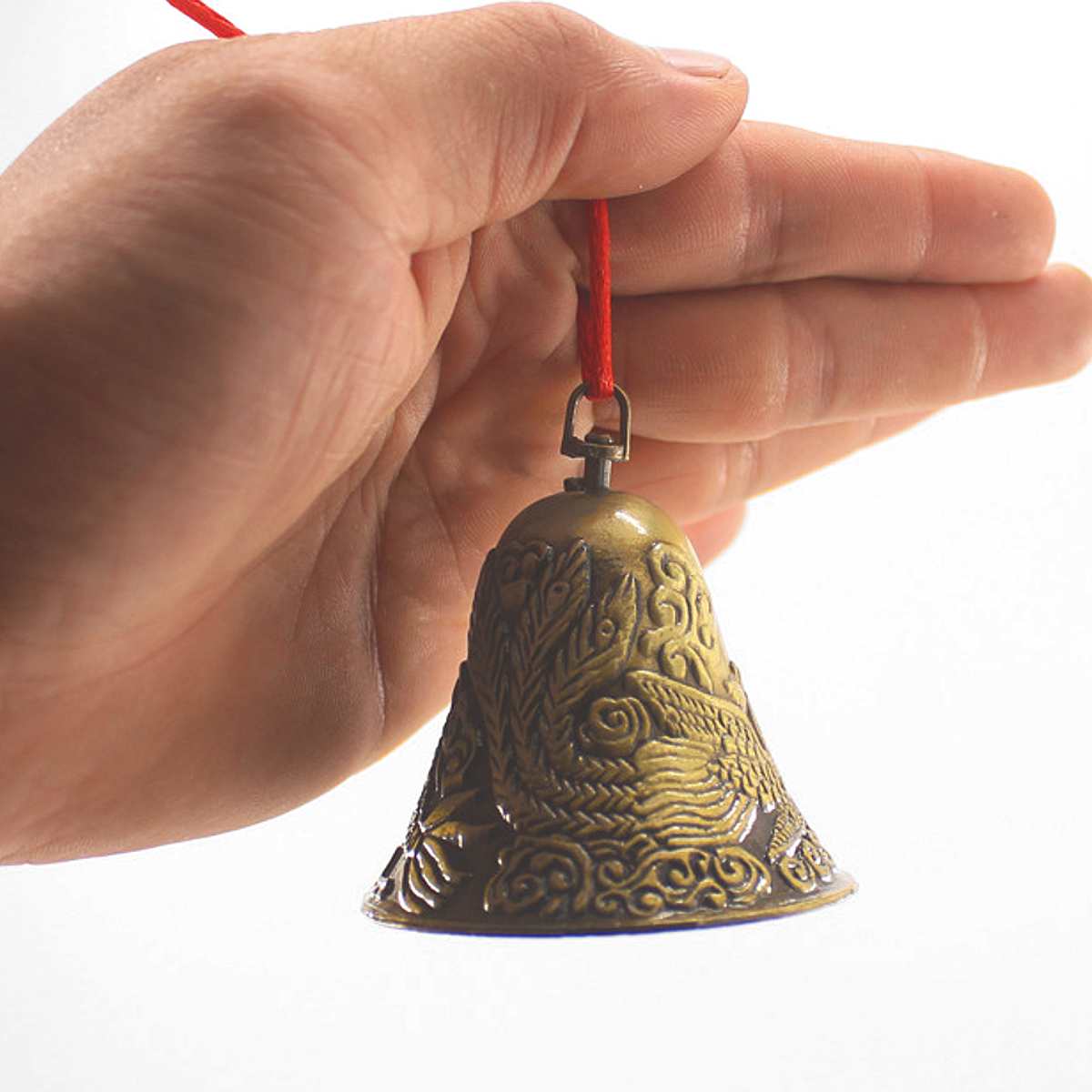 1 piezas caballo vaca de pastoreo de ovejas campanas de cobre grande engrosada ganado ovejas antiguas campanas de prevenir la pérdida de aleación de Zinc las campanas