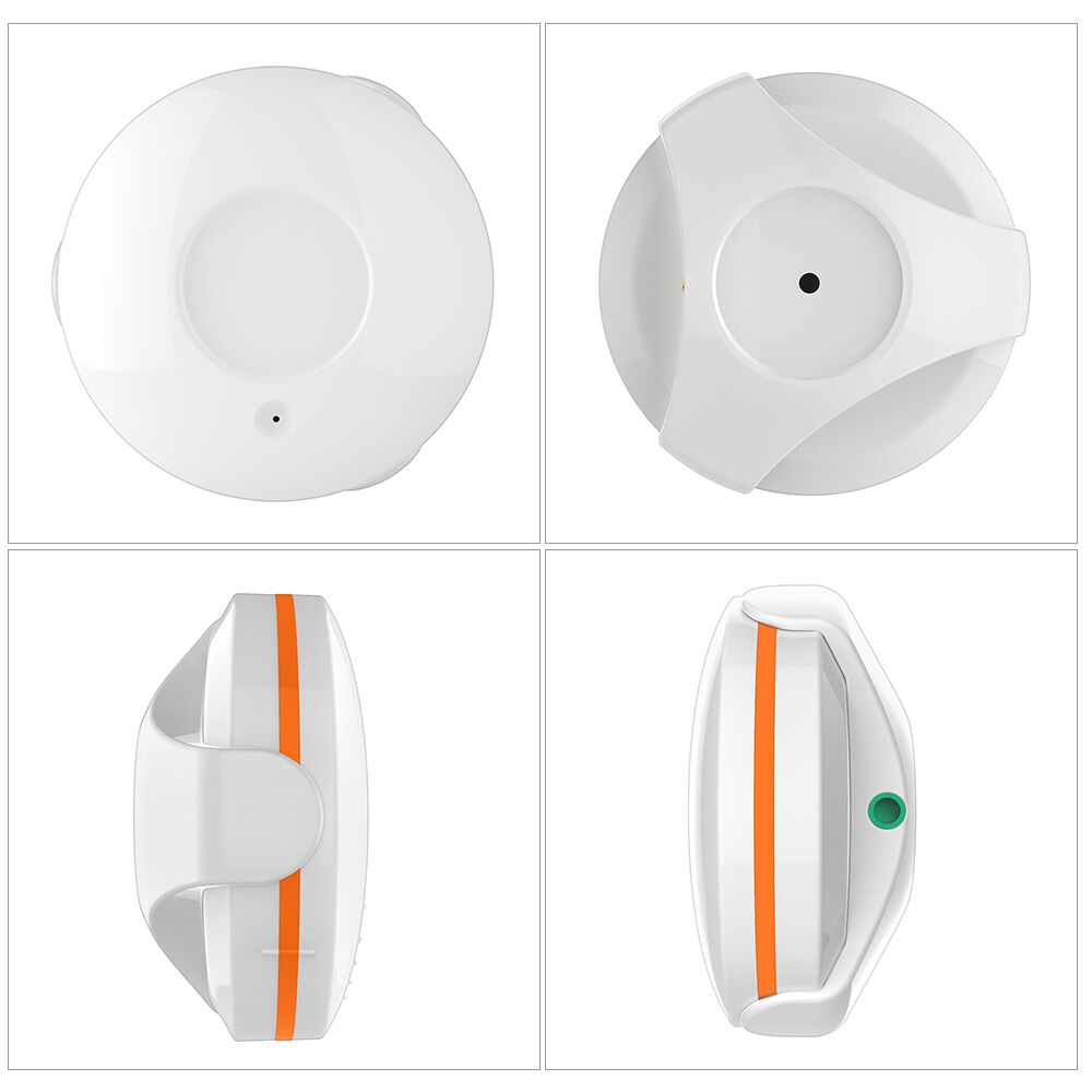smart vannsensor vanndetektor vannlekkasjesensor og alarm med appvarsling vanndetektor og alarm 40m trådløs overføringe