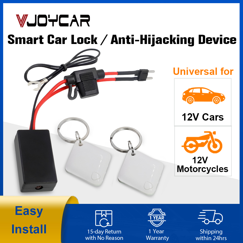 12V Car Immobilizer RFID Engine Lock Motorcycle Anti-Hijacking Device Anti-robbery Security System Intelligent Circuit Cut