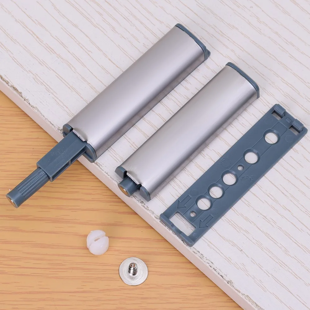 Videoportero para puerta de armario, armarios de acero inoxidable, cierre magnético para puerta de cocina táctil sin mango, herramientas de Hardware