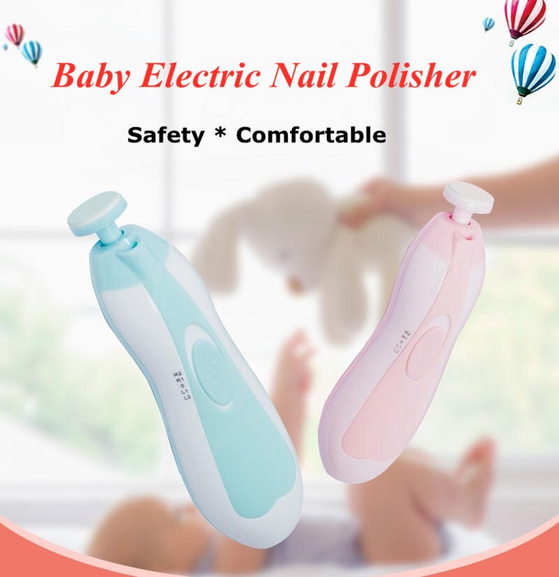 Elektrische Baby Nail Trimmer Baby Schaar Babies Nail Care Safe Nagelknipper Cutter Voor Kids Baby Newbron Nail Trimmer Manicure