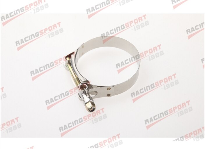 4.0 "inch Turbo Pipe Hose Coupler T-bolt Clamp Stainless Steel 105/117mm