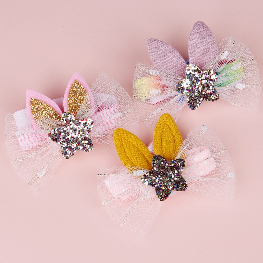 1 Pieces Baby Headband Rabbit Ear Bowknot Toddler Infant Kids Hair Accessories Girl Newborn Bows Bandage Turban Tiara