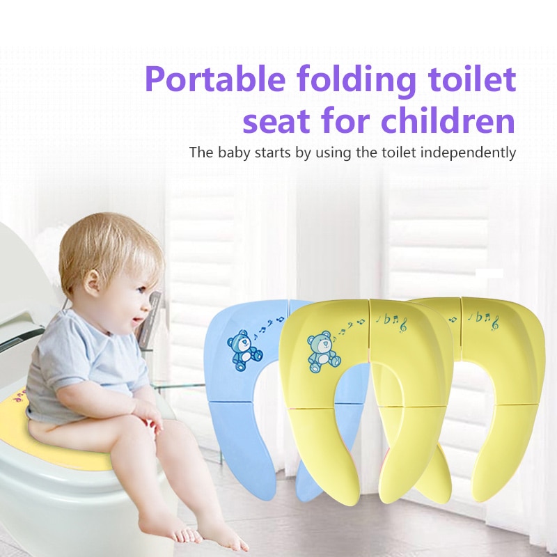 Baby Toilet Seat Cover Kids Reizen Vouwen Potje Seat Portable Toilet Training Stoelen Cover Infant Antislip Urinoir Kussen pot