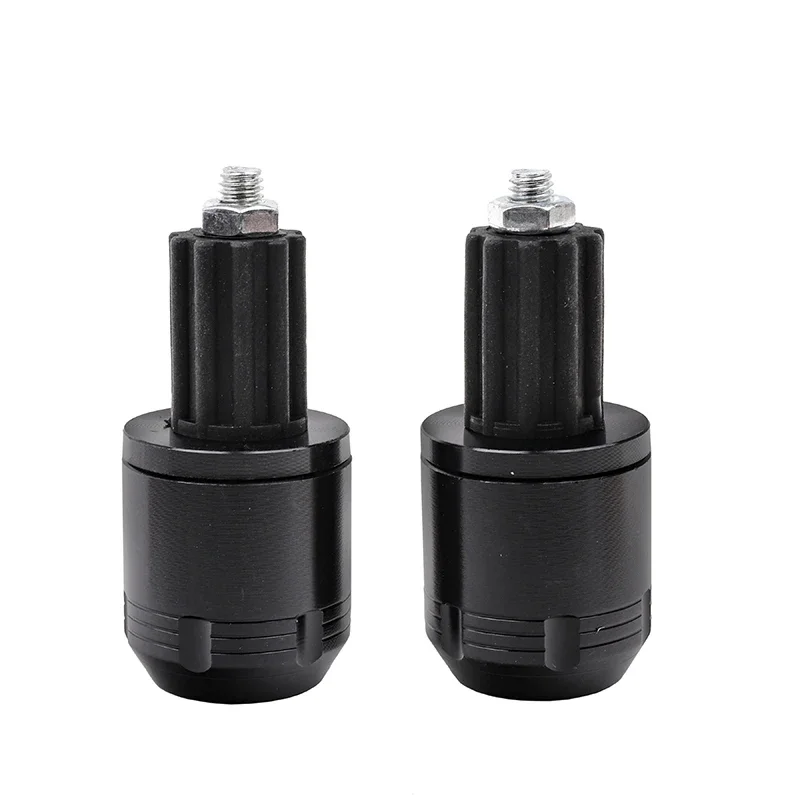 7/8" 22mm Universal Motorcycle Handle Bar End Handlebar Grips Ends Sliders Plug Slider Counterweight