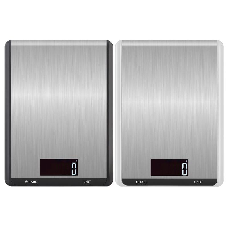 Household Digital Kitchen Scale Electronic Food Scales Stainless Steel Weight Balance Measuring Tools g/kg/lb/oz