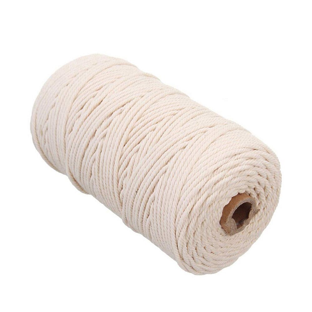 Macrame Cotton Cord Homewares 2mm X 200m For Handmade Decorative Art Wall Hanging Craft DIY Hangers Thread Rope