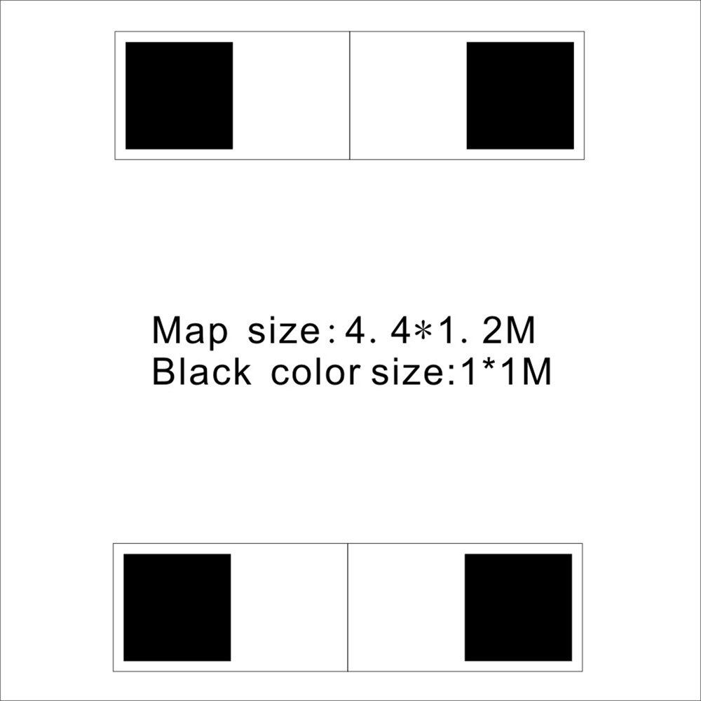 2D/3D Universal Calibration Cloth Special for 360 Degree Surround 2D Bird View System Easy Inatll Debugging Clothes