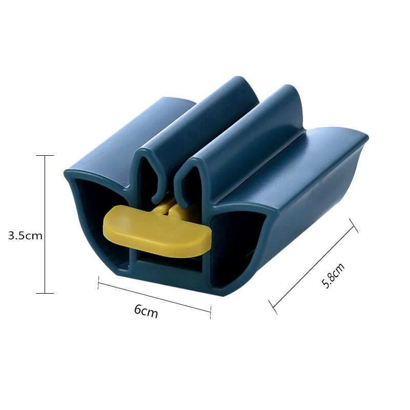 rollen Rohr Zahnpasta Presse Zahnpasta Sitz Halfter Stand Drehen Zahnpasta Rohr Rollen, Gesicht Waschen Rohre Stehen Halfter: D 4
