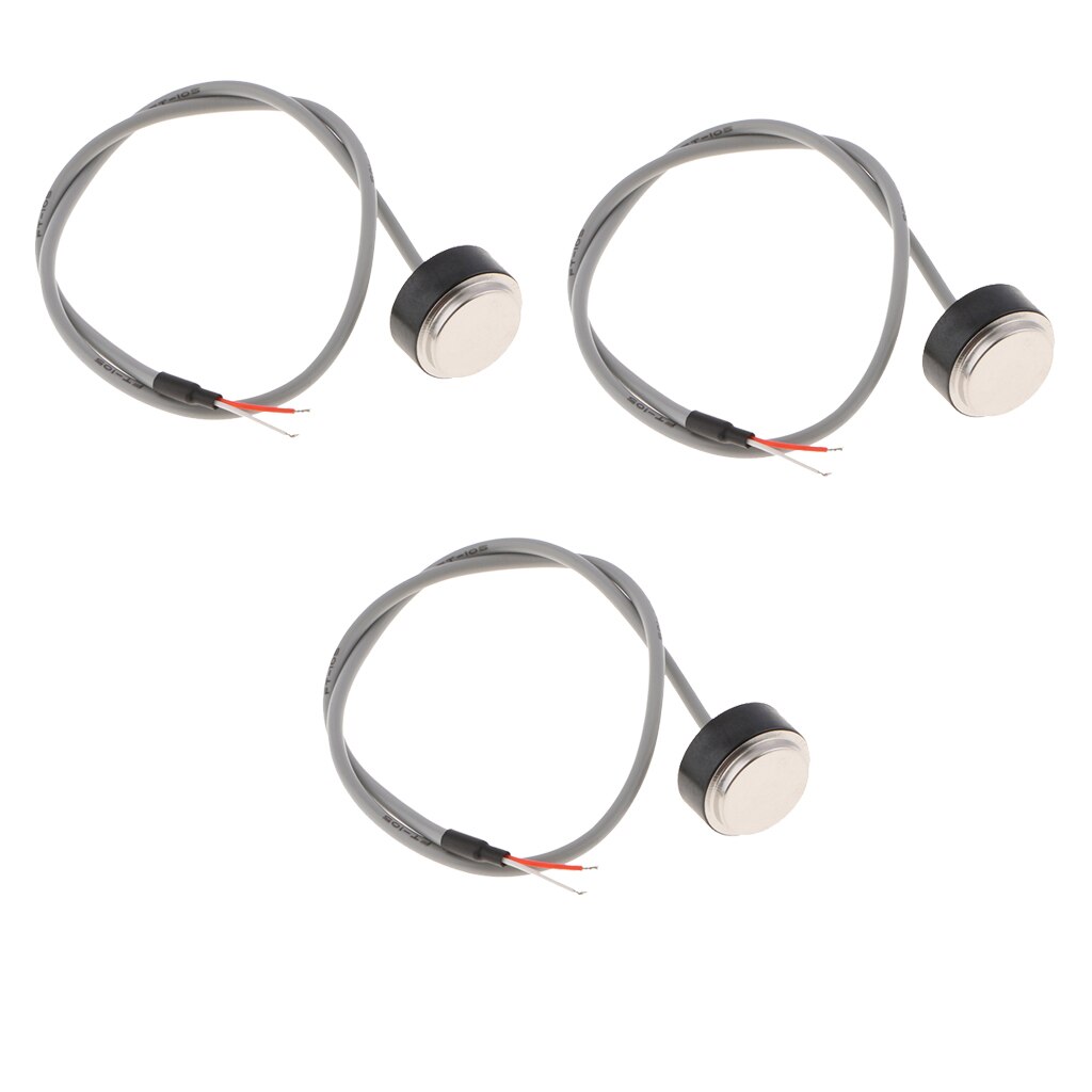 3 PCS KS-20-1MHZ Flow Sensor Hall Effect Liquid Water Piëzo Flow Sensor Sonde met Draad