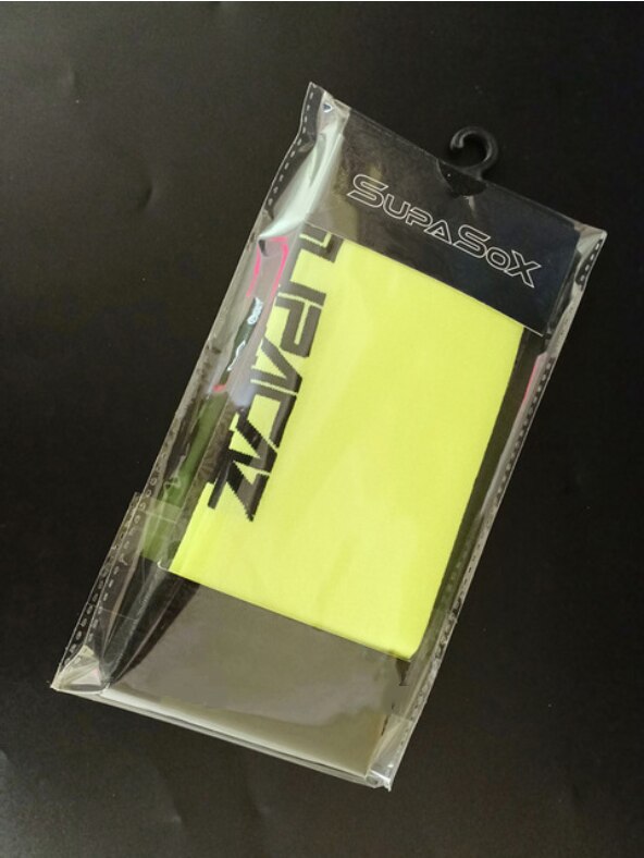 Calcetines Supacaz supasox ciclismo al aire libre Calcetines deporte ciclismo correr por montaña camping baloncesto calcetines para hombres y mujeres: yellow black logo