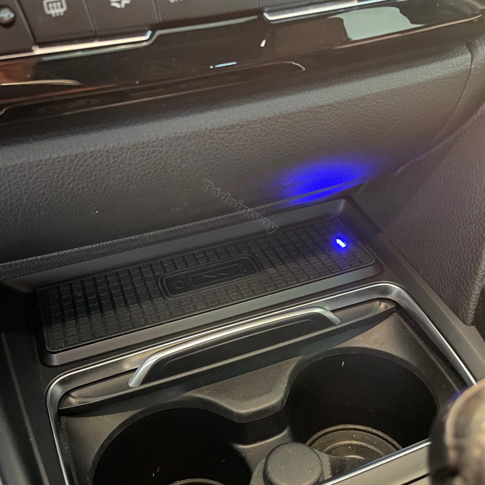 Soporte de teléfono cargador inalámbrico para bmw serie 3 4 f31 f30 f32 f33 f34 f36 f33 f35 m4 f82 panel de carga accesorios de carga rápida