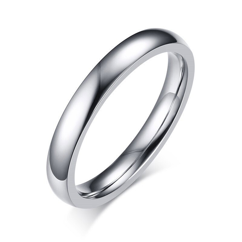 Zorcvens Zilver Kleur Rvs Trouwringen Voor Vrouwen Mannen Bands Cz Stone Engagement Ring