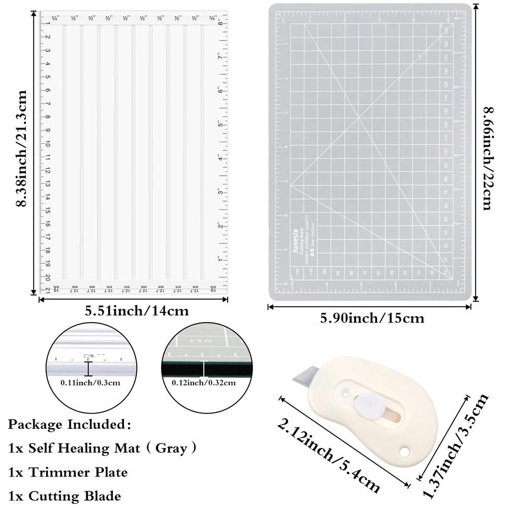 Obcinaki robić papieru i folii, szybki trymer robić folii i papieru z ostrzem, przydatna linia poziomca, łatwe paski robić napisów, narzędzie robić precyzyjnego przycinania.: zielone światło
