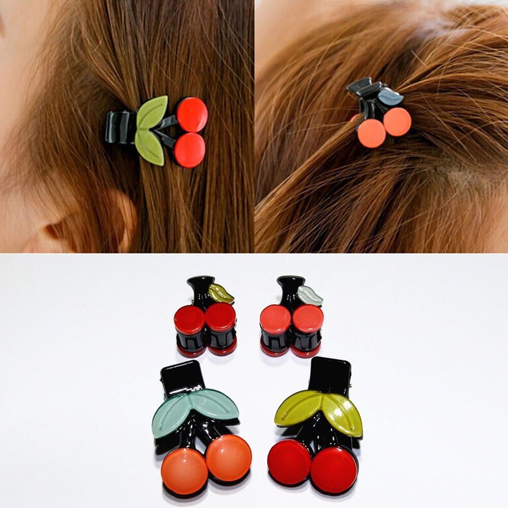 Oude Straat Sterren Cherry Haarspeldjes Voor Meisjes En Vrouwen Maken Haar Styling Haar Accessoires