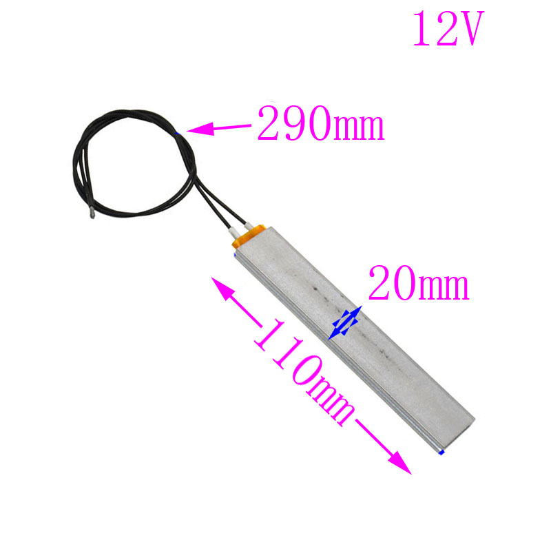 1 Pcs Heated Incubator PTC Heater DIY Egg Incubator Accessories Heating Element For Egg Incubator Accessories 220V/110V/12V: 12v