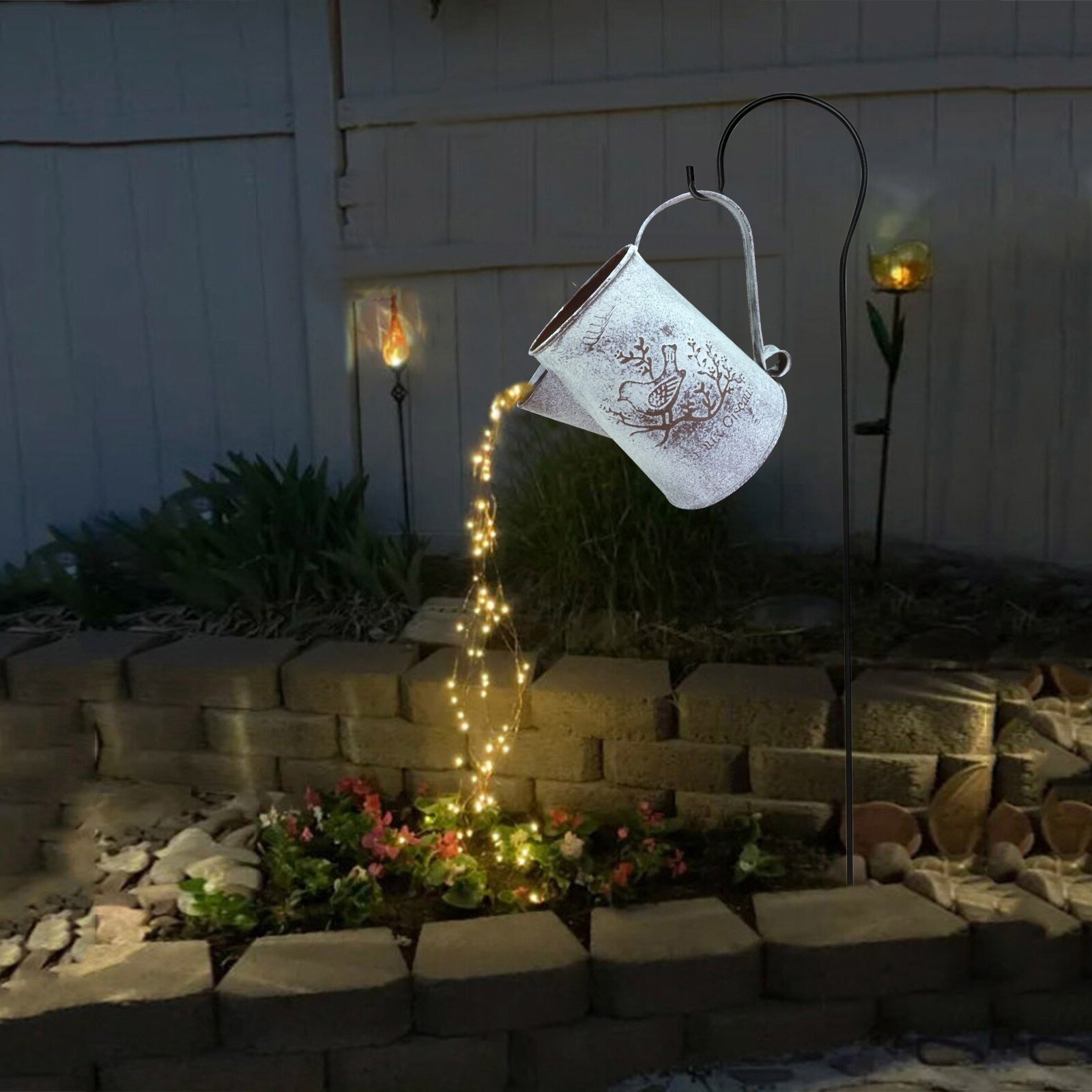 Set 4 Pali Decorativi Da Giardino In Ferro A Forma Di Riccio - Design Cavo, Per Esterni E Interni, Grandi E Piccoli