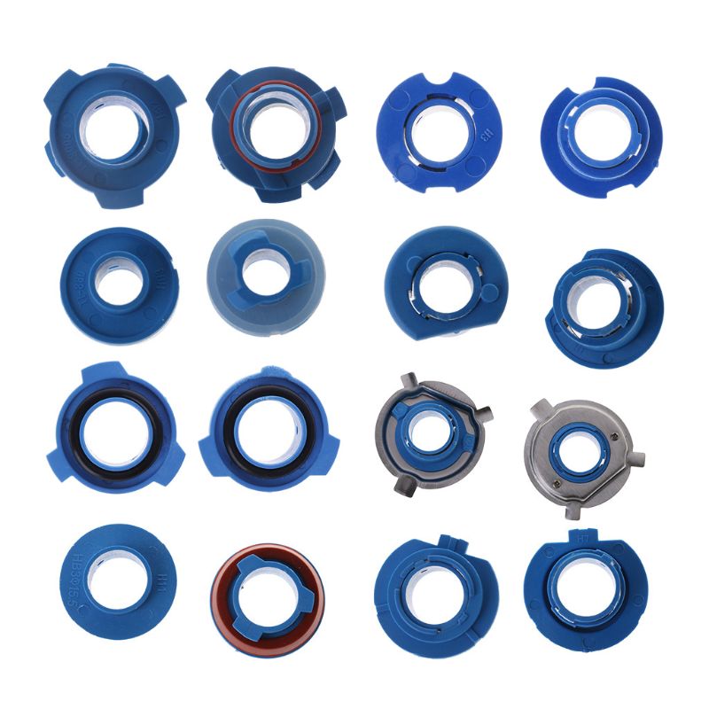 Bombilla de faro LED para coche, adaptador de Base, soporte de enchufe 880/HB4/HB3/H11/H7/H4/H3/H1, halógeno, Q39F, 2 uds.