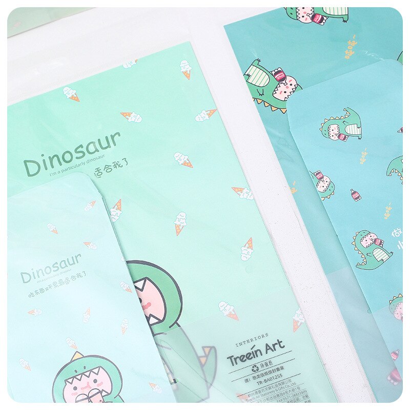 9 Stks/set 3 Enveloppen + 6 Brief Papers Kawaii Dinosaurus Dier Brief Envelop Set Briefpapier Studenten