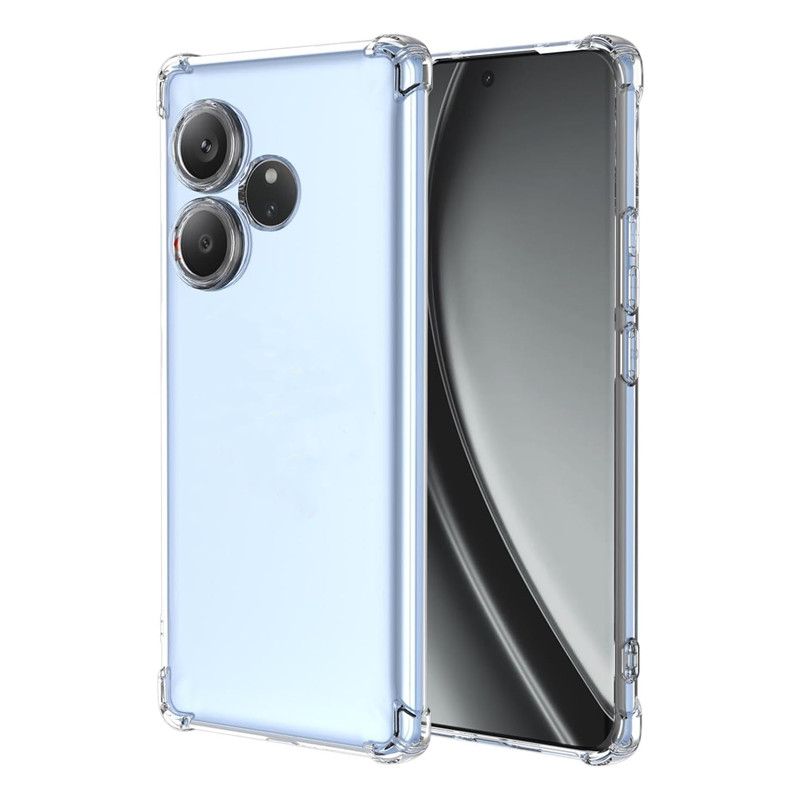 Funda de TPU a prueba de golpes de cuatro esquinas para Realme GT 6 6T Neo 3 3T GT 2 Pro Neo 2T Note 50 funda protectora transparente Capa Fundas Coque: PE