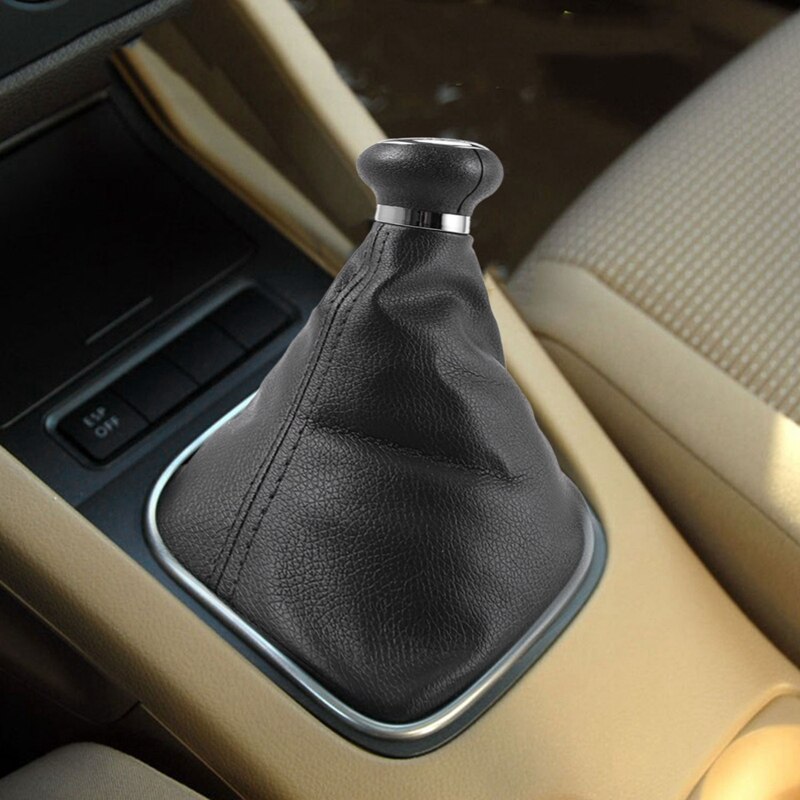 Auto 6- versnellingspookknop stofkap schakelpookset voor volkswagen passat  b6 2006