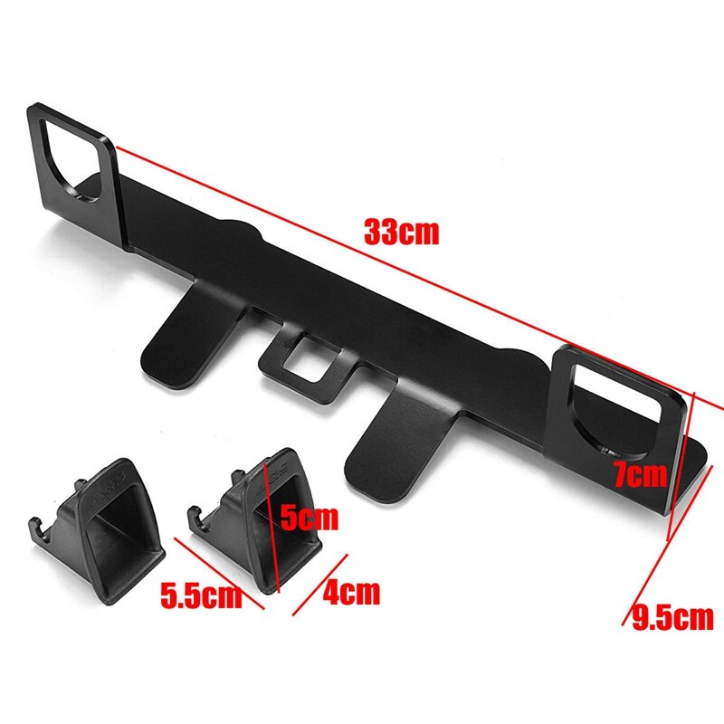 Kit Universal de montaje de anclaje de sujeción de asiento de niño de coche para conector de cinturón ISOFIX