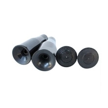 Plast fontenen sett svart plast vann hage pumpe sett 8 stykke dyse boks