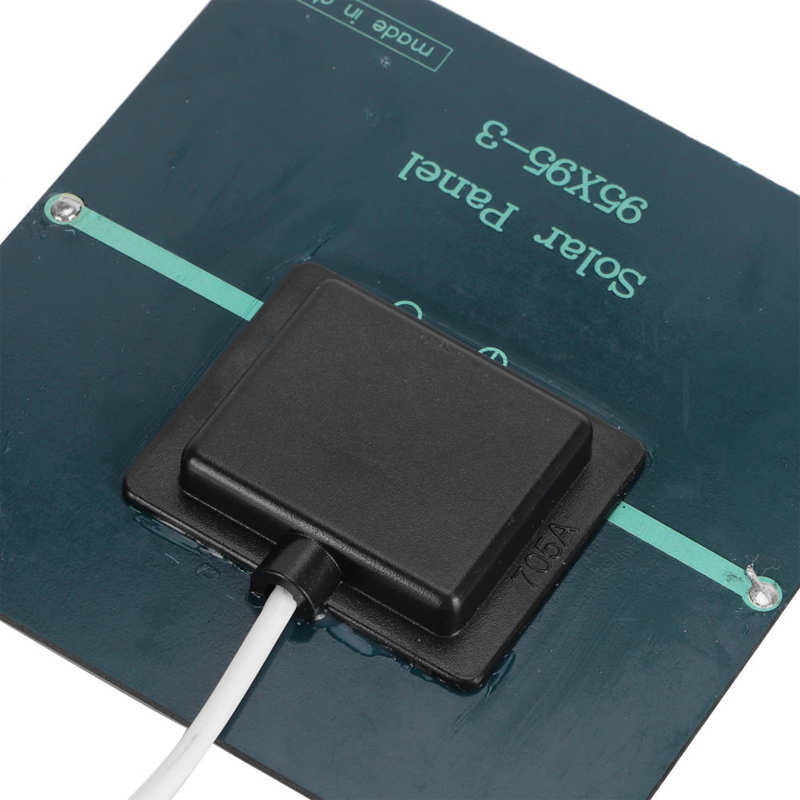 Garosa 6V 1.5W Polysilicium Zonnepaneel DIY Low-Power Apparaten Batterijlader (Zonder Stroomopslagfunctie),Zonnepanelen