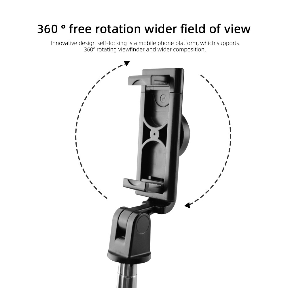 K10 kabellose, ausziehbare bluetooth-selfie-sticks mit stativfunktion und auslöser für iphone und xiaomi iphone mini