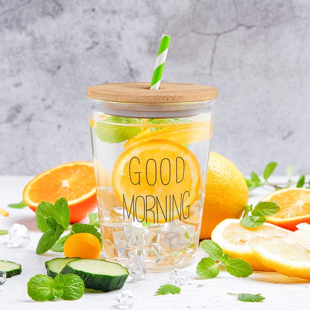 8Pcs 62/68/70/86mm Bamboo Lids for Mason Jars Wooden Jar Lids Reusable Bamboo Caps Lids with Hole for Coke Cup Drinking Glasses
