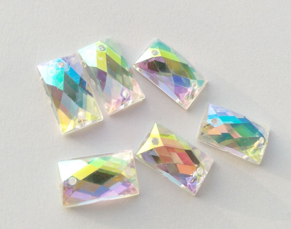 MEYA AB Acrilico lacrima gocciolare Strass Cuce Sulla Strass in Cristallo per la Fabbricazione Del Vestito, Gioielli deco, Borse, abbigliamento, Scarpe