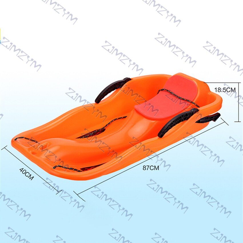 JK1225P Volwassen Plastic Zand Gras Boord Outdoor Verlengd Verdikte Antislip Snowboarden Hdpe Slee Kinderen Snowboard