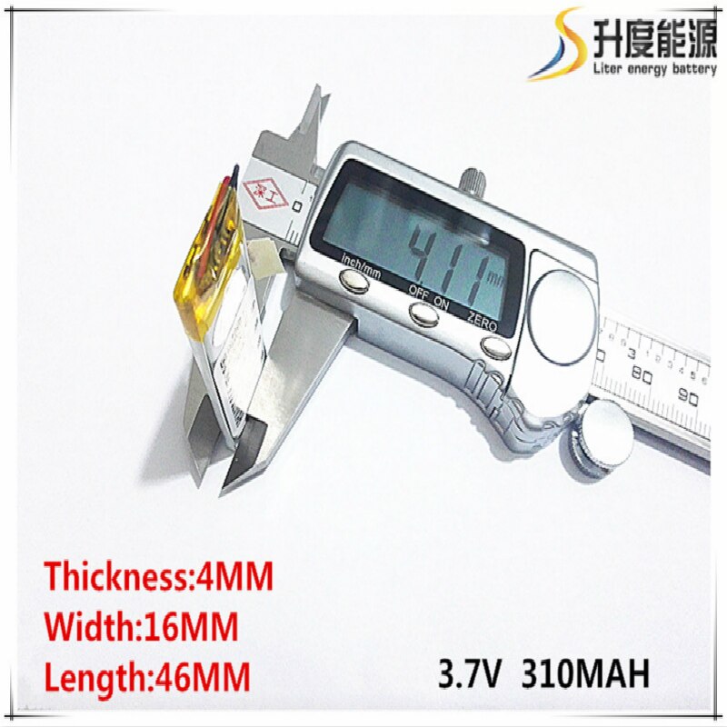 10 stück [sd] 3.7v,310 mah, [ 401646 ] polymer-lithium-ionen-/li-ionen-akku für spielzeug, powerbank, gps-gerät, ,mp3,mp4, , lautsprecher