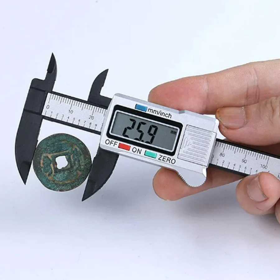 Plastic Caliper Pachometer Digital Caliper Electronic Ruler Vernier Digital Caliber Measuring Tool Digital Calibrator Micrometer