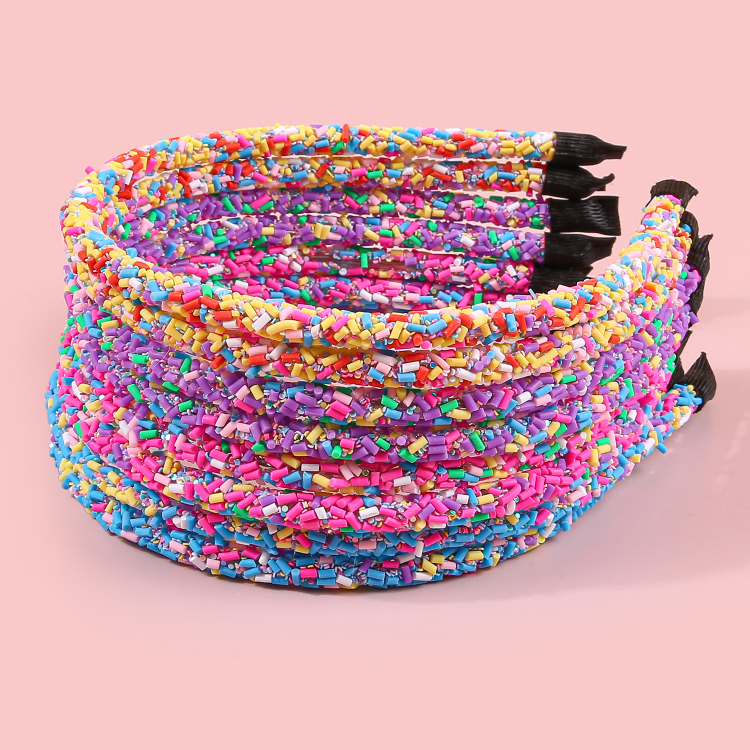 1/4 Uds. Diademas brillantes, diademas bonitas para niñas, diademas de colores helado para niñas, decoración de para niños, tocados