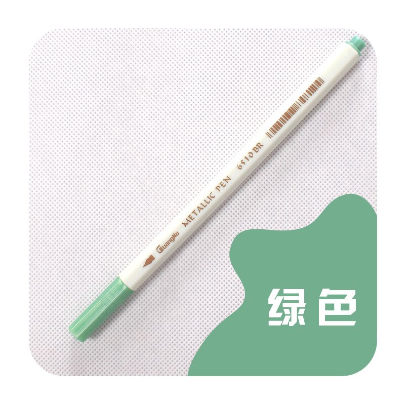 Rotuladores metálicos para dibujo y caligrafía, rotuladores artísticos de Anime para dibujo, suministros escolares y de oficina, 20 colores: 20