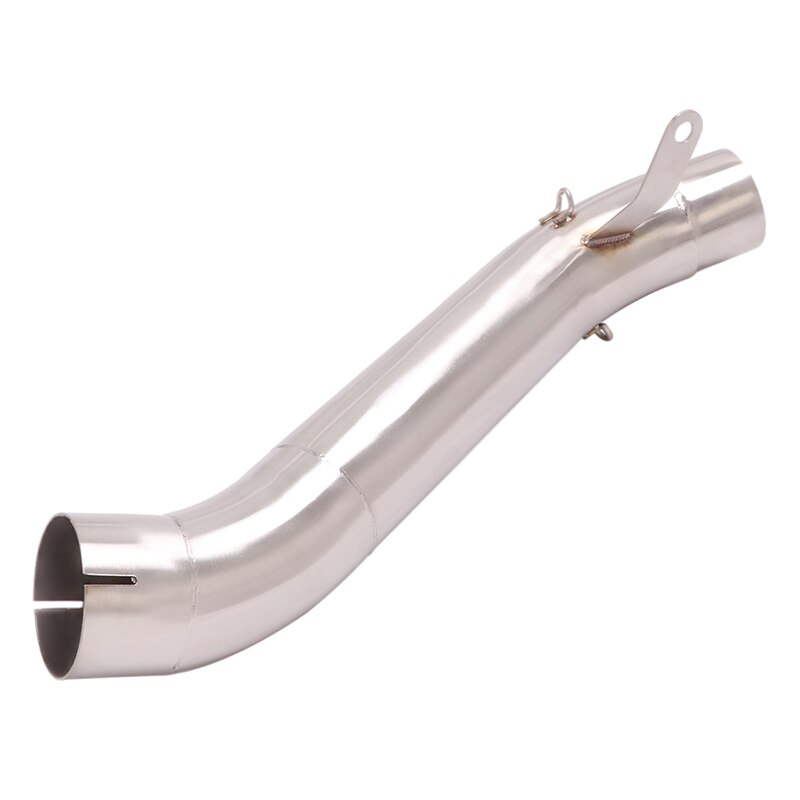 Slip Op Voor Aprilia RSV4 18 Motorfiets Uitlaatpijp Escape Systeem Gemodificeerde Midden Link Pijp Connection 60.5Mm uitlaat