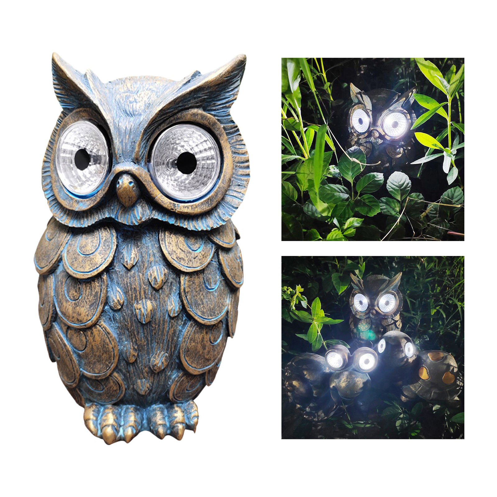Kreative Garten Ebene Solar--angetrieben Licht Garten Dekoration Haushalt Rasen Weg Ornament Energiesparende: Owl