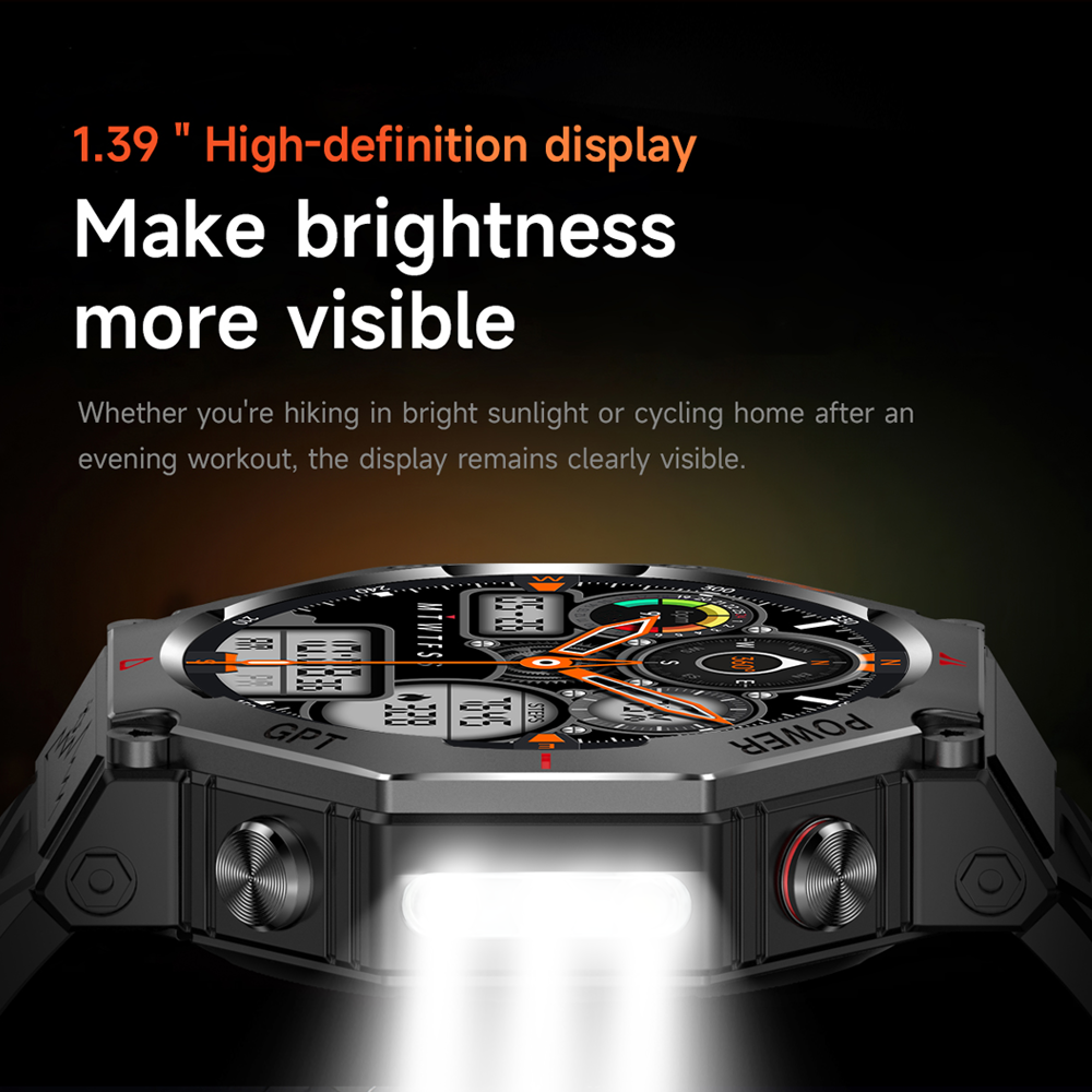 Daorkow 2025 chatgpt ai assistente gps smartwatch 5atm à prova dwaterproof água bússola bluetooth chamada ao ar livre smartwatch para homem e mulher