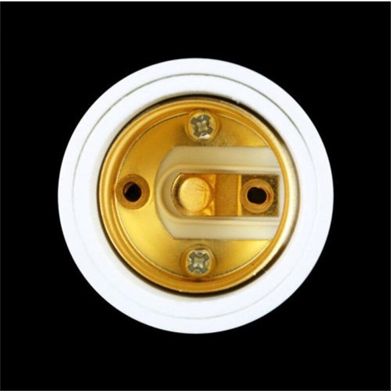 1 Pcs Thuisgebruik GU24 om E27/E26 Witte LED Light Bulb Lamp Adapter Houder Socket