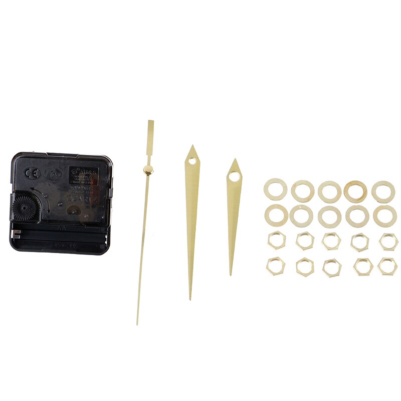 Quartz Clock Movement Mechanism Hands Repair Kit Set DIY Tool Parts For repairing, replacing or making a clock