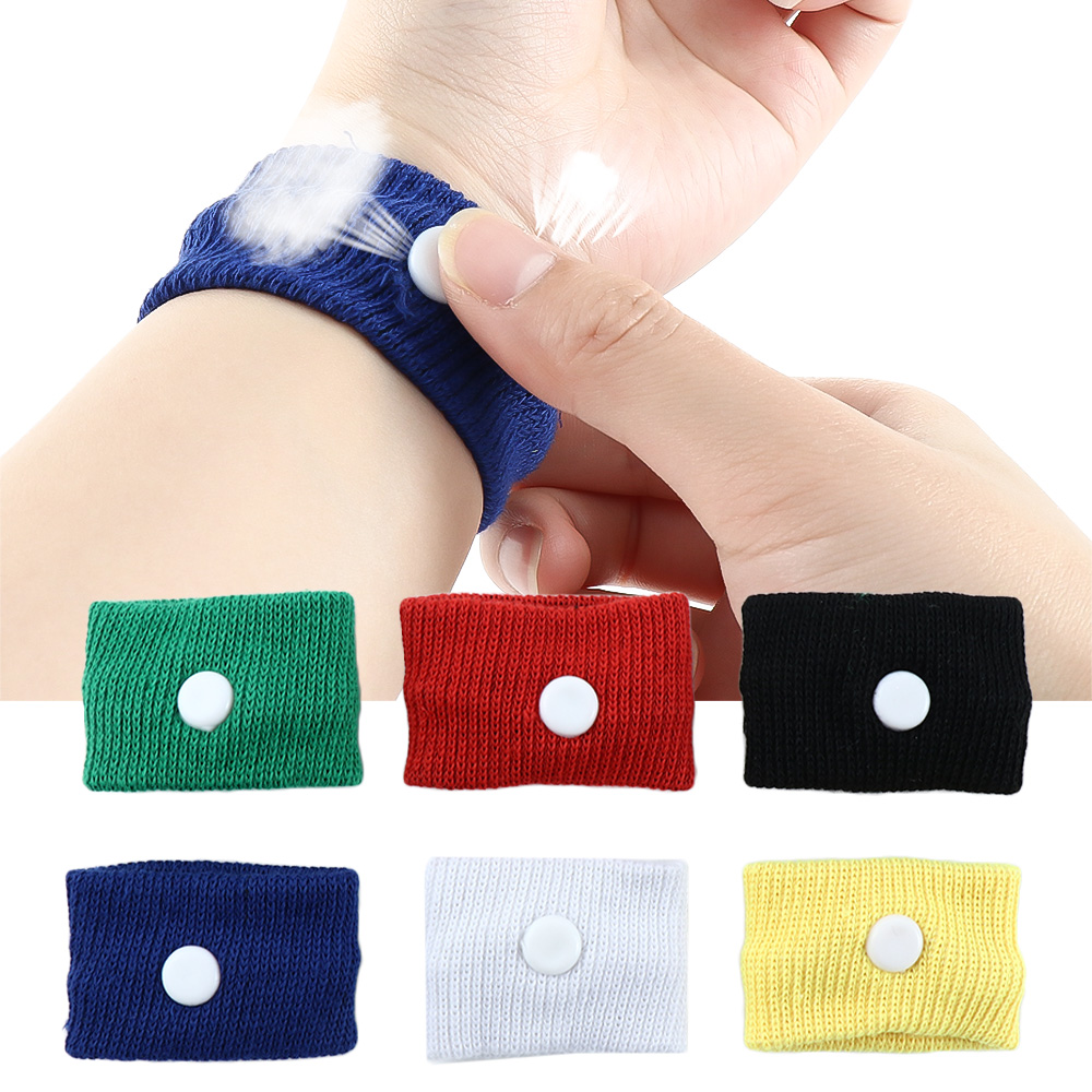 2 Pcs Wrist Band Anti Nausea Wrist Support Sports Safety Wristbands Anti-motion Sickness Bracelet Band Brace