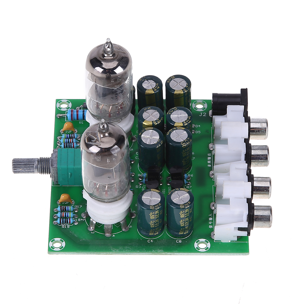 Elektronische Röhrenvorverstärkerplatinen DIY Kits Vorverstärker Verstärkermodul Galle Amp Effekt Werkzeugteile Zubehör