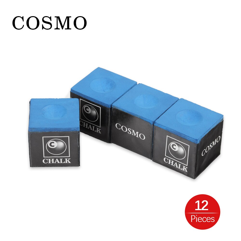Originele Japan Cosmo Krijt Biljart Krijt Blauw Olie Zwembad Krijt Snooker Krijt Professionele Glad Non-stick Biljart Accessoires