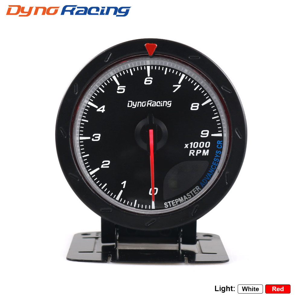 Dynoracing 60MM Volt meter Water temp Oil temp gauge Turbo Boost gauge Oil press meter Exhaust gas temp gauge EGT Vacuum gauge: Tachometer RPM Gauge