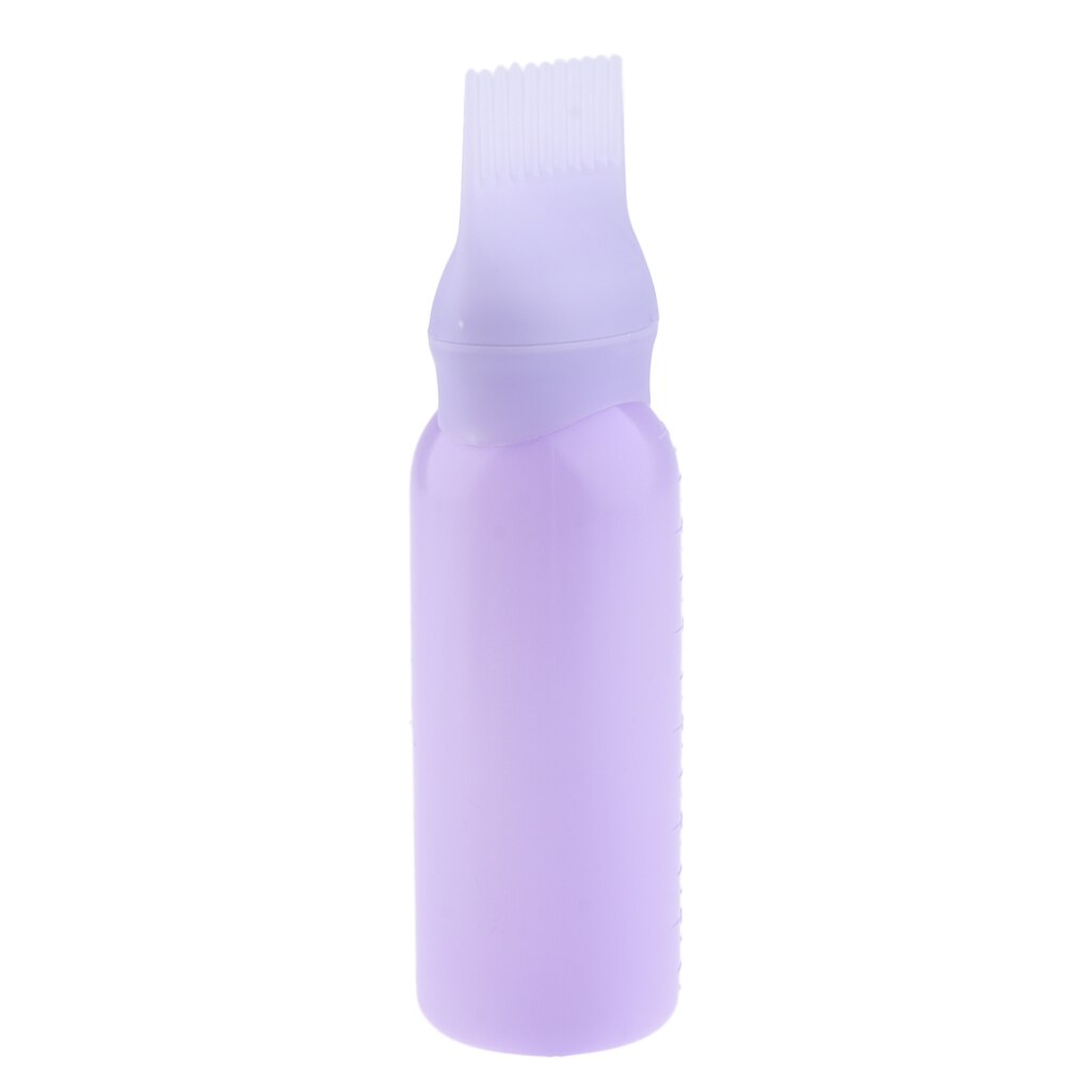 60ml Hair Dye Bottle with Graduated Scale, Hairdressing Coloring: Purple