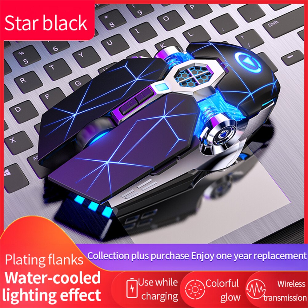 Wireless Optical Mouse Wireless Mouse Devices Connect-in Tablet Laptop 1600dpi Home Office Gaming Mice