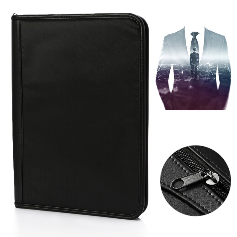 A4 Folder Conference File Document Organizer Manager Layout Clip Business Bag