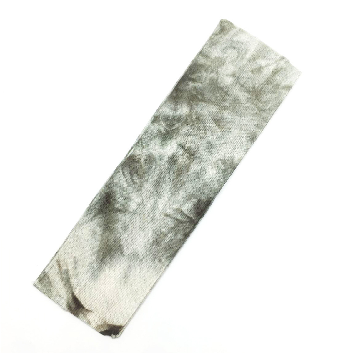 2 Inch Tie Dye Cheetah Forest Tree Elastic Yoga Cotton Stretch Headbands Sports Girl Hair Bands Bandage Gum Turban Bandana: army green